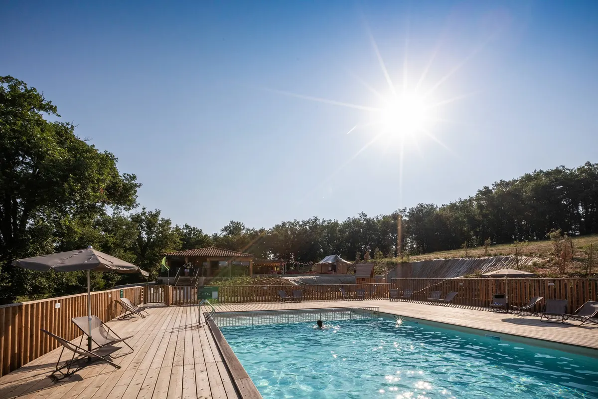 Camping Huttopia Pays de Cordes sur Ciel — foto 2