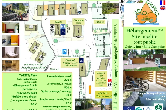 Vélocamping de Beffes