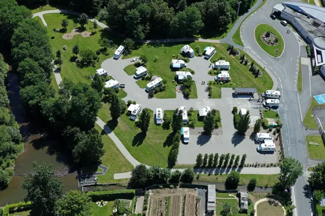 Aire d'accueil de camping-cars d'Objat