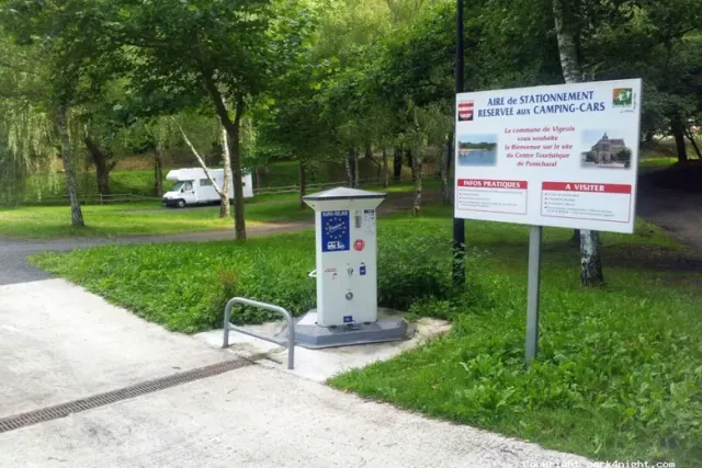 Aire d'accueil de camping-cars de Vigeois