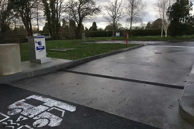 Aire de service - Station E. Leclerc