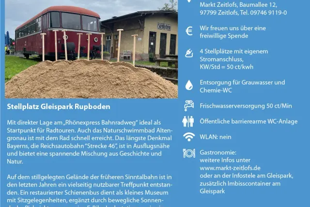 Gleispark Rupboden (4 Stellplätze)