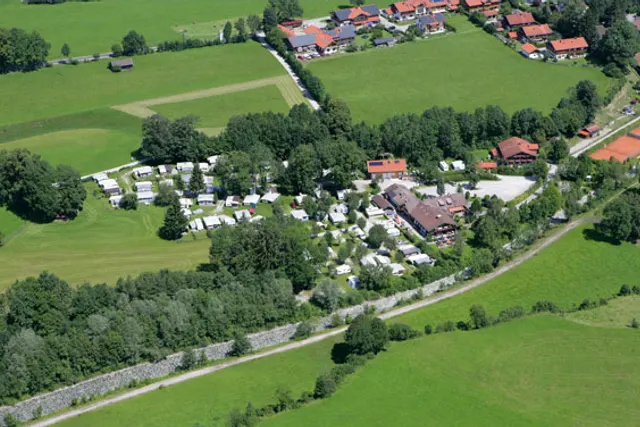 Alpen-Campingplatz