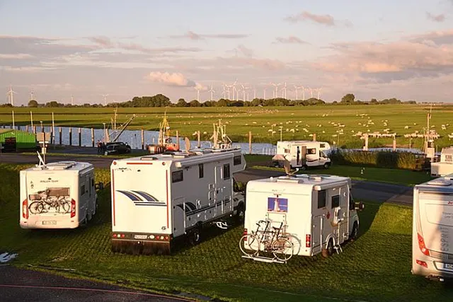 Wohnmobilstellplatz an der Nordseestraße