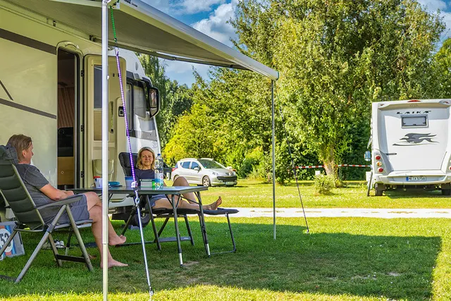 Camping an der Rudelsburg
