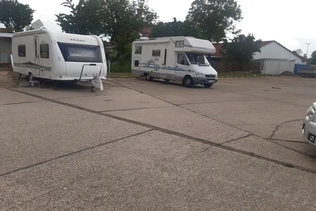 Wohnmobilstellplatz Am Gäste und Seminarhaus Harz Ballenstedtt in Ballenstedt