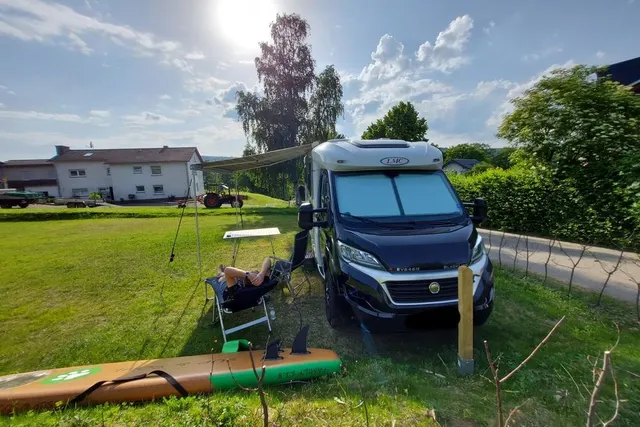 Wohnmobilstellplatz in Olpe-Stade
