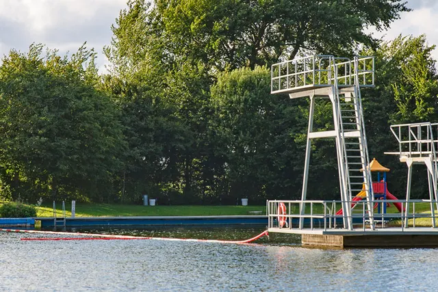Stellplatz am Naturbad Ladelund