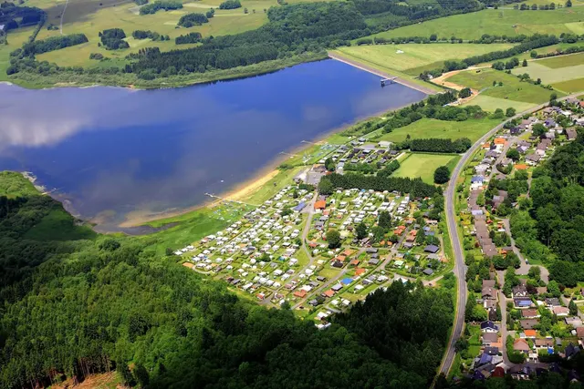 Campingplatz an der Krombachtalsperre